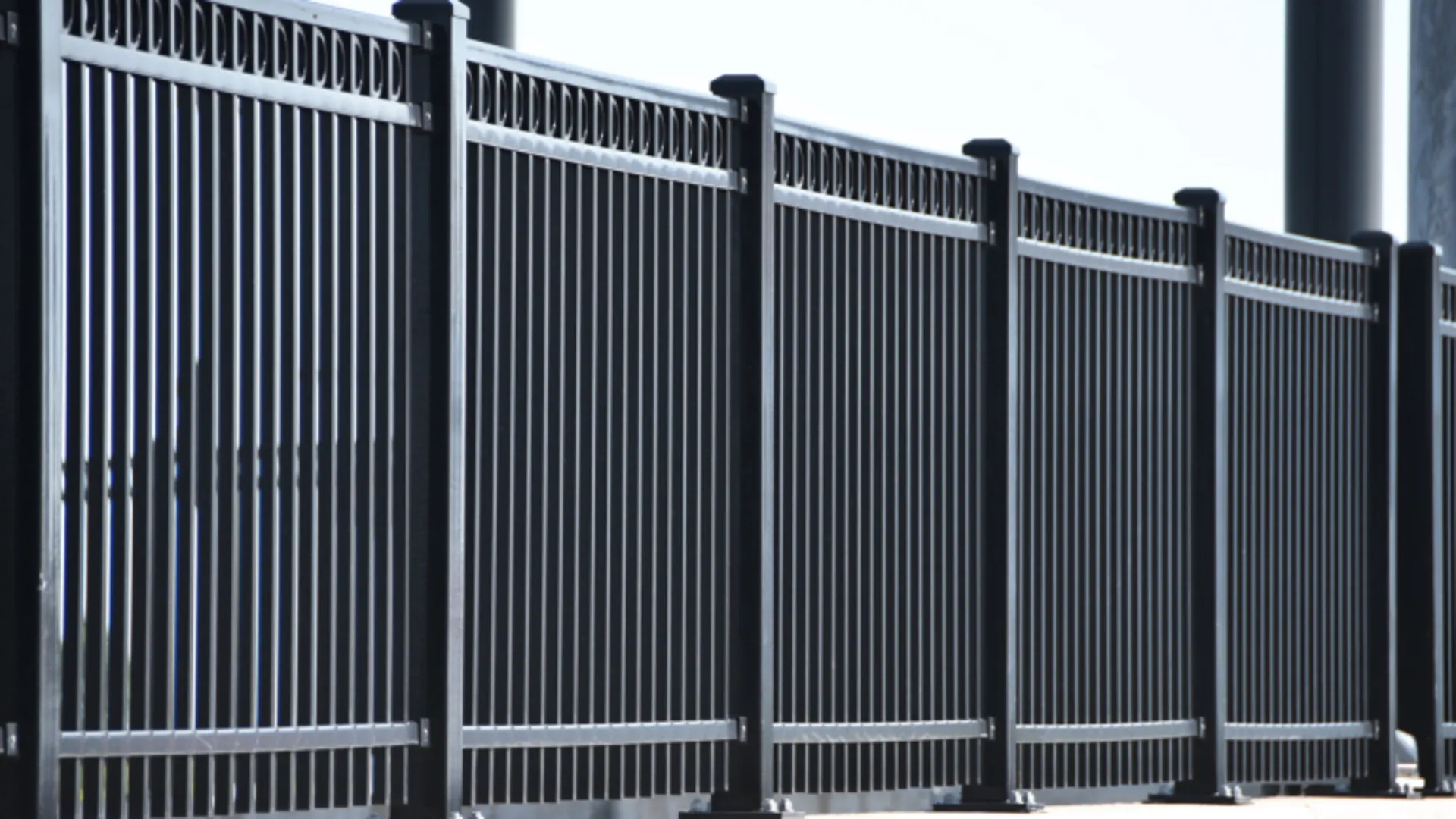 New fence at Round Rock TX residential property